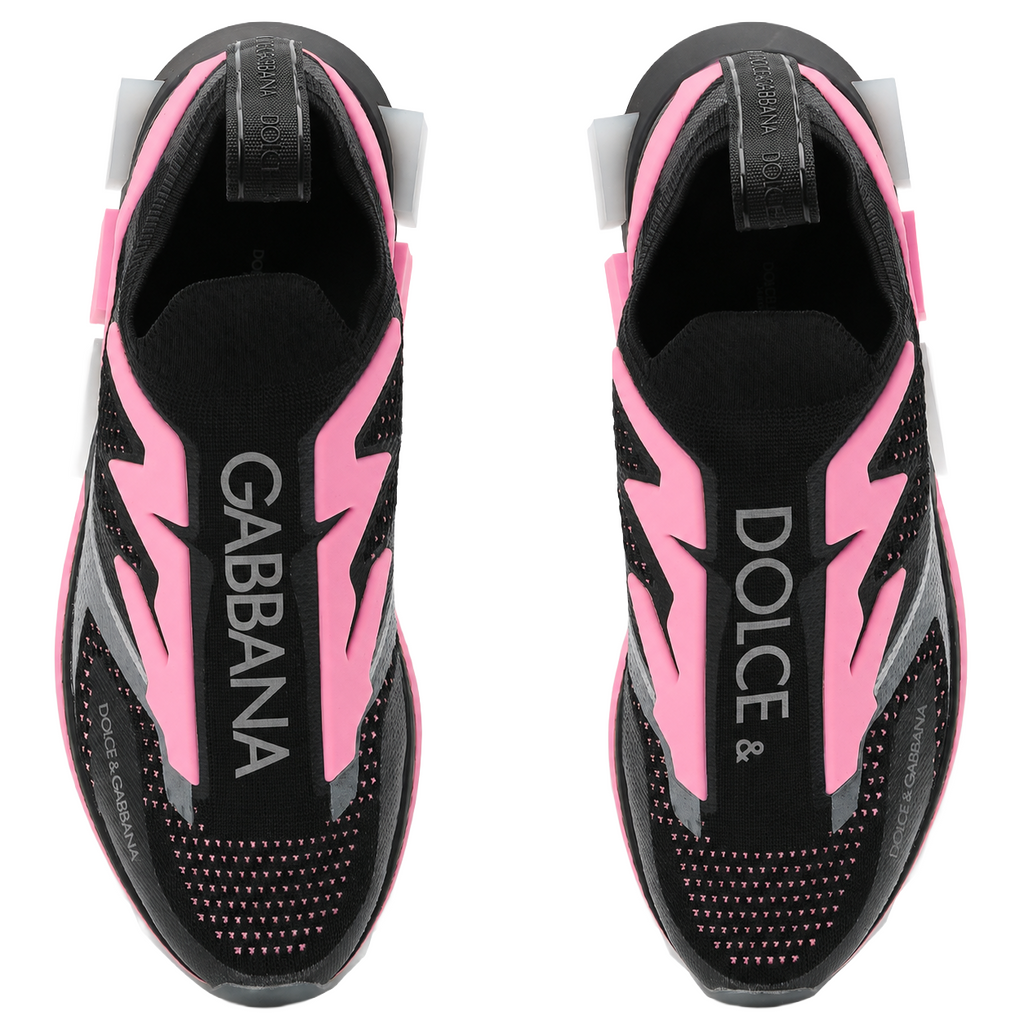 Dolce & Gabbana Woman Sorrento Sneakers Pink Black