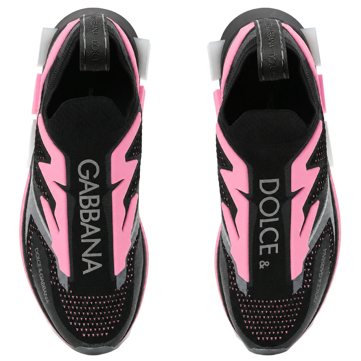 Dolce & Gabbana Woman Sorrento Sneakers Pink Black