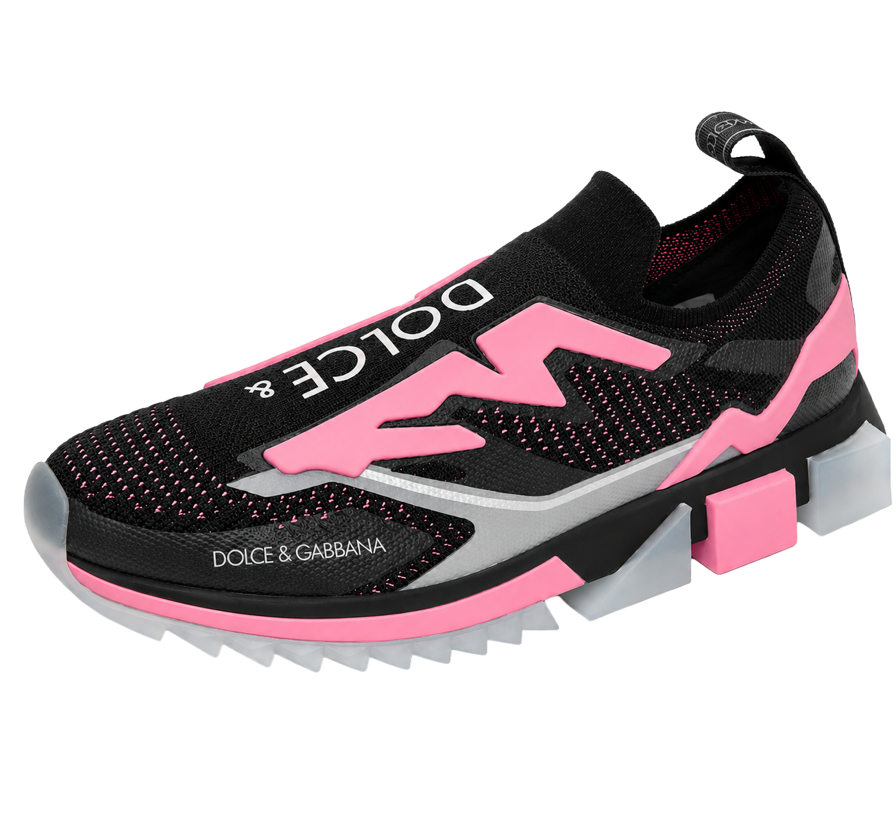 Dolce & Gabbana Woman Sorrento Sneakers Pink Black