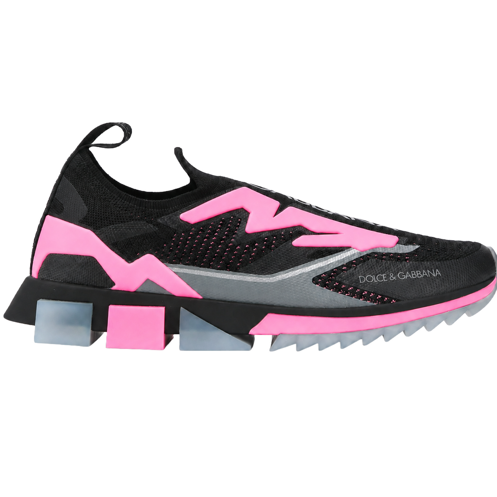 Dolce & Gabbana Woman Sorrento Sneakers Pink Black