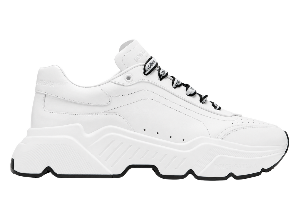 Dolce & Gabbana Woman Sneakers Vitello Nappato White
