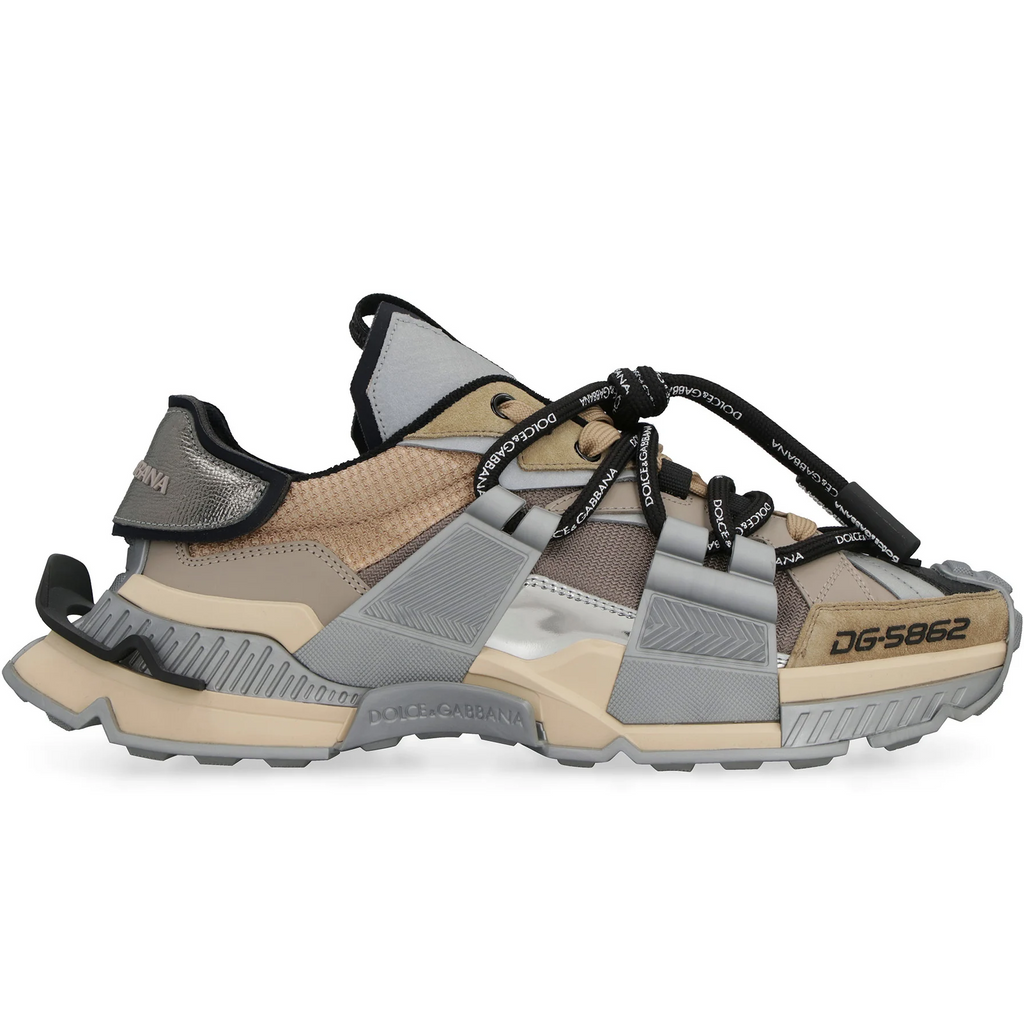 Dolce & Gabbana Woman Sneaker Bassa Gommata Sneakers Grey