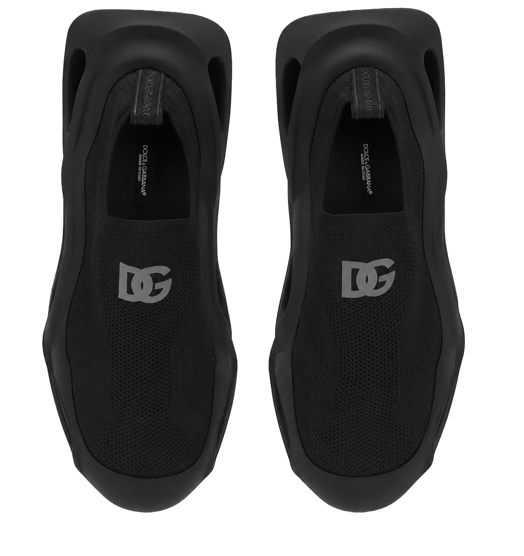 Dolce & Gabbana Woman Sneakers Calza Tela Black