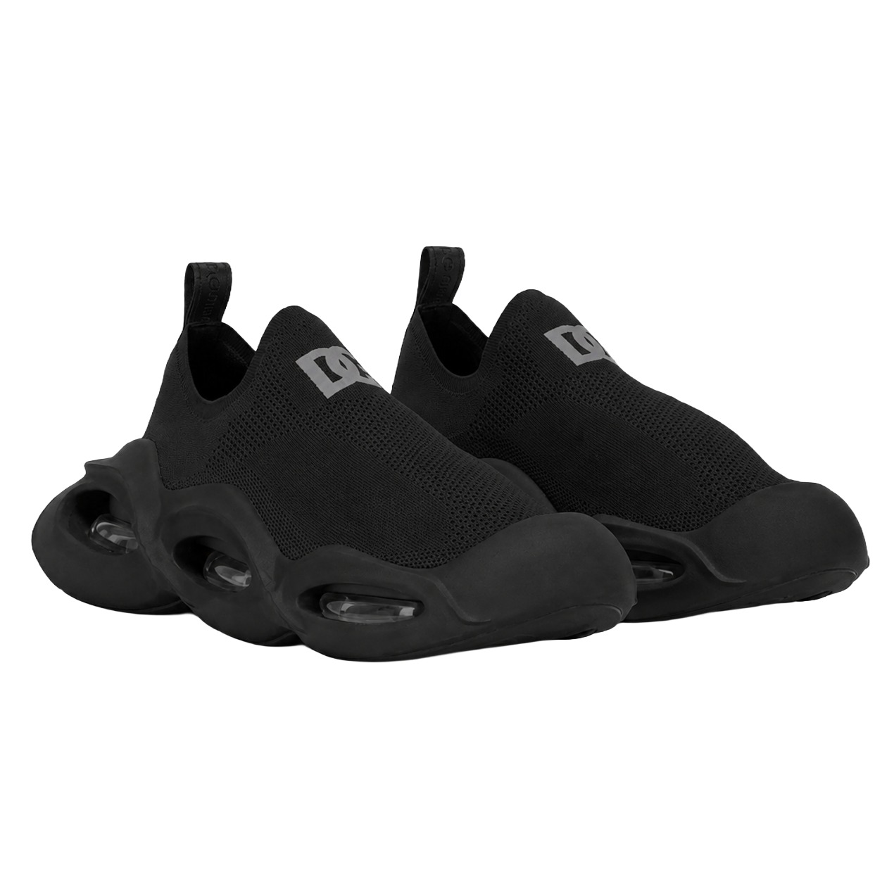 Dolce & Gabbana Woman Sneakers Calza Tela Black