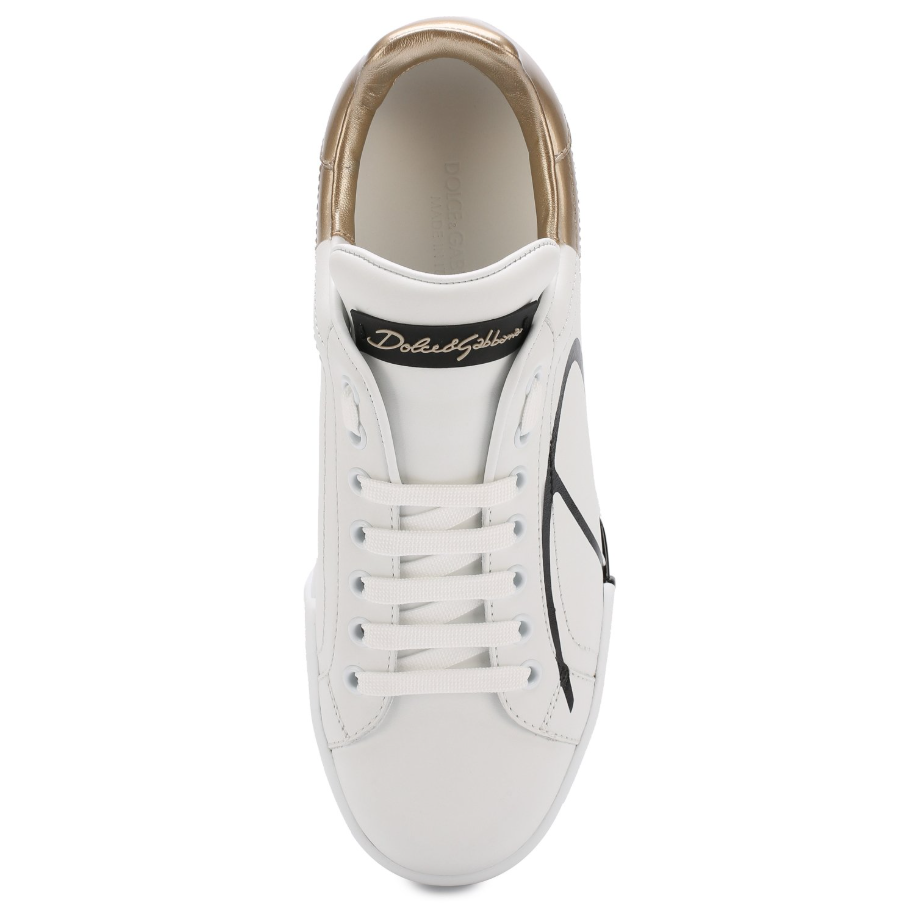 Dolce & Gabbana Woman Sneakers Patent Leather White