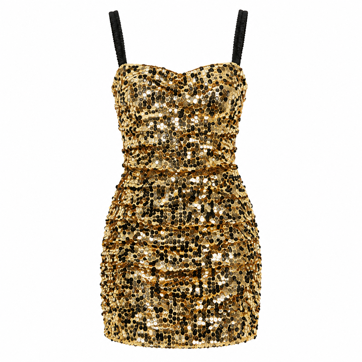 Dolce & Gabbana Woman Dress Paiettes Yellow
