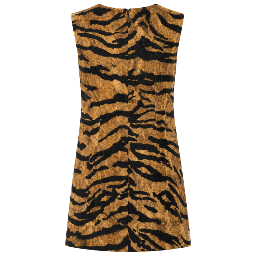 Dolce & Gabbana Woman Dress Tigre Brown