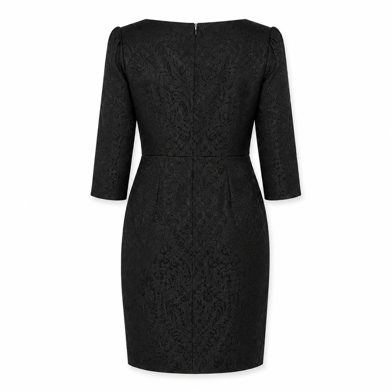Dolce & Gabbana Woman Dress Sleeve Short Embroidered Black