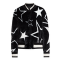 Dolce & Gabbana Woman Bomber Stelle Black