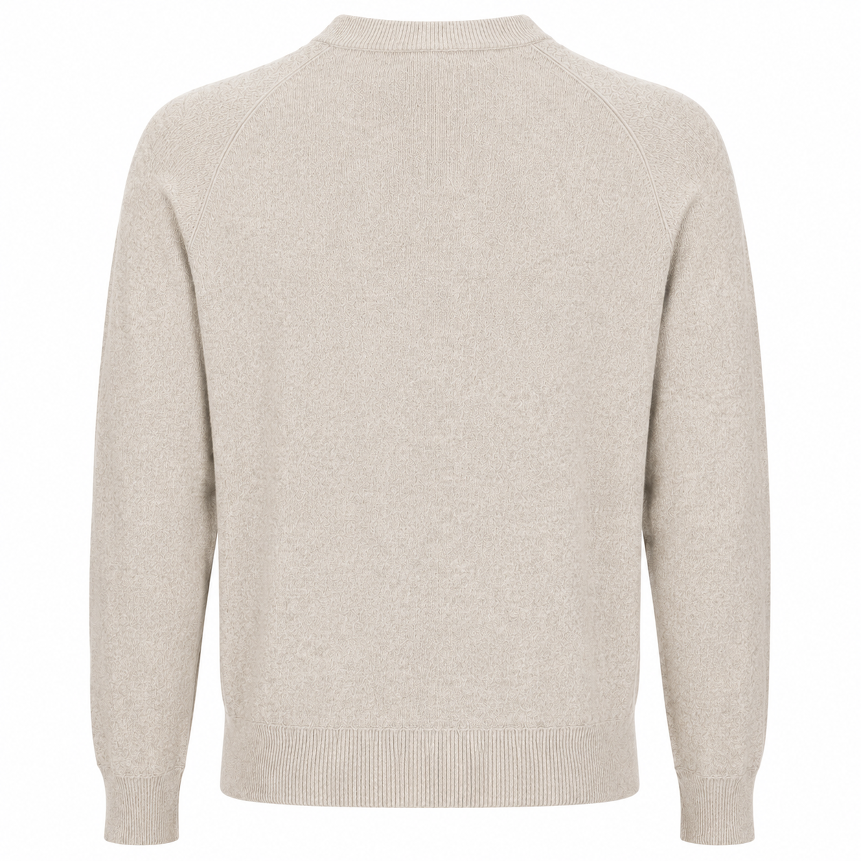 Emilio Romanelli Man Crew Neck Sabbia Sweaters Beige