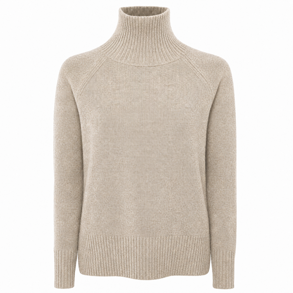 Emilio Romanelli Woman Turtleneck Sabbia Beige