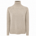 Emilio Romanelli Woman Turtleneck Sabbia Beige