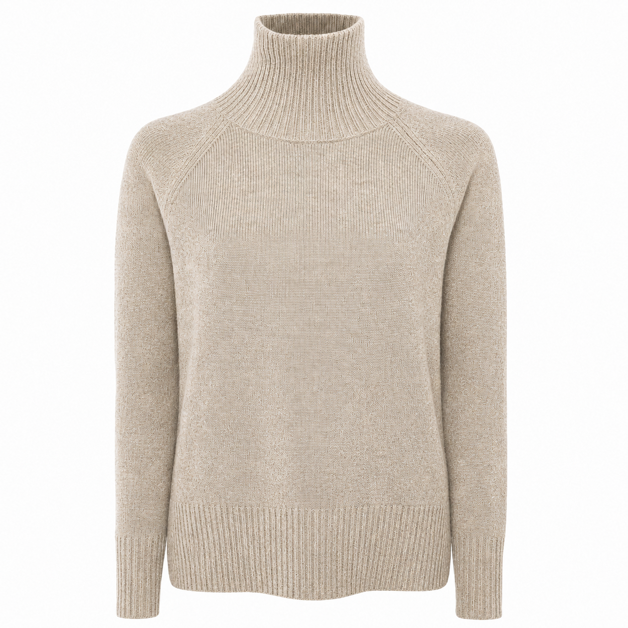 Emilio Romanelli Woman Turtleneck Sabbia Beige