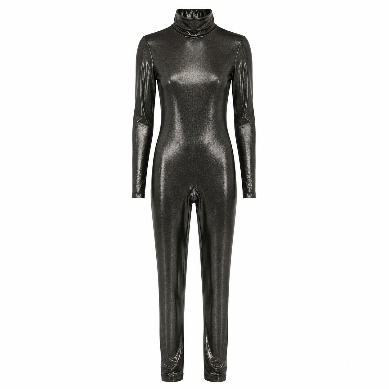 Dolce & Gabbana Woman Tracksuit Laminata High Neck Grey