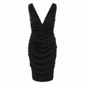 Dolce & Gabbana Woman Dress Drappeggiato Short Black