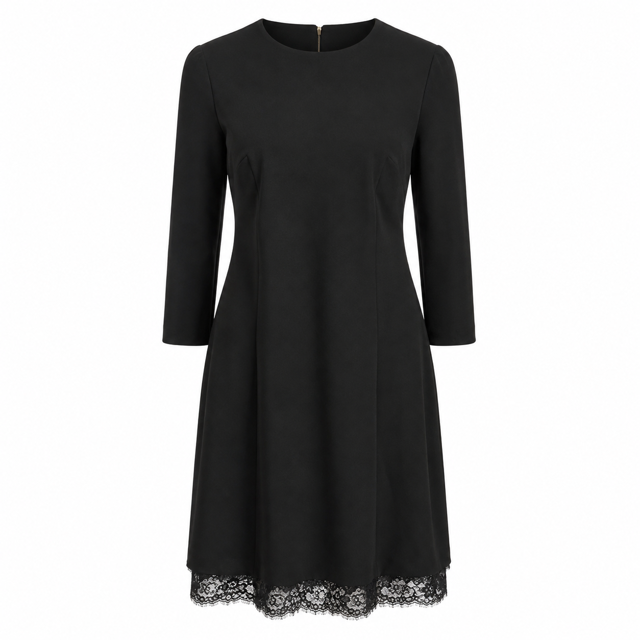 Dolce & Gabbana Woman Dress Sleeve Long Lace Black