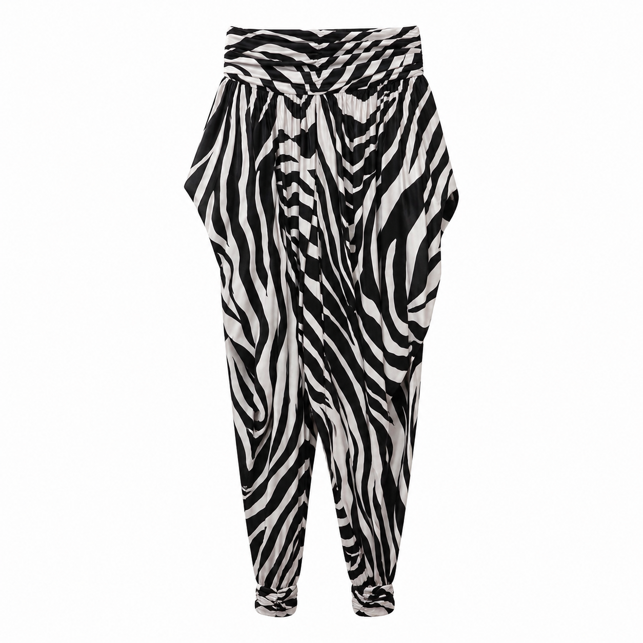 Dolce & Gabbana Woman Trousers Zebra Print White