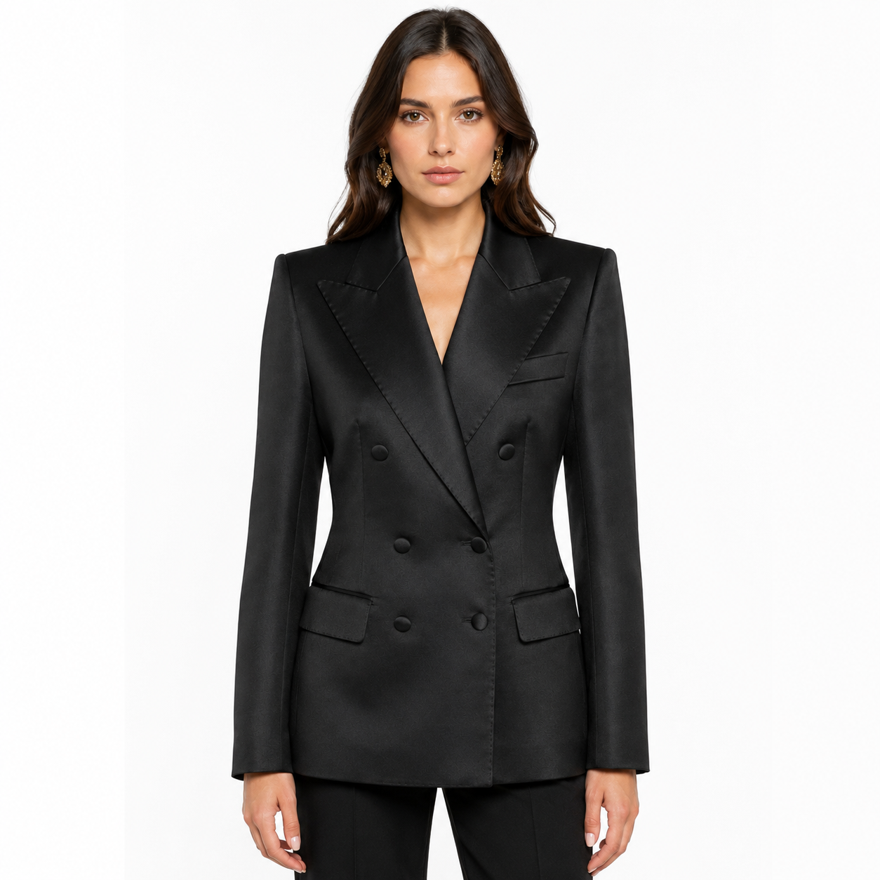 Dolce & Gabbana Woman Jacket Double-Breasted Black