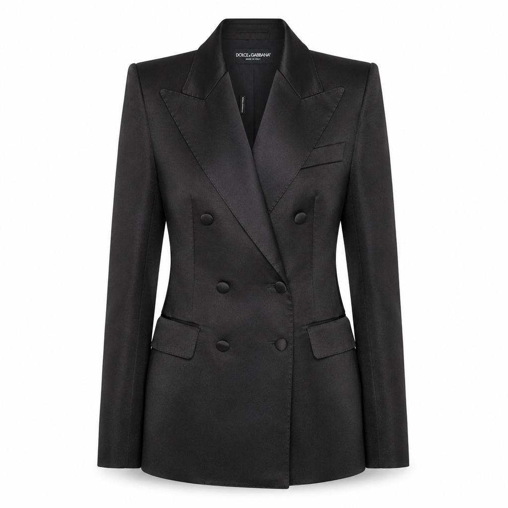Dolce & Gabbana Woman Jacket Double-Breasted Black