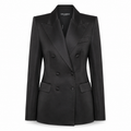 Dolce & Gabbana Woman Jacket Double-Breasted Black