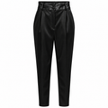 Dolce & Gabbana Woman Trousers Glossy Black