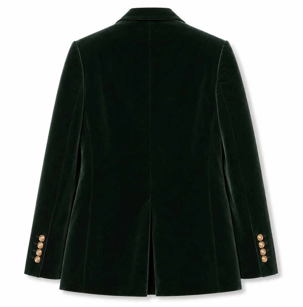 Dolce & Gabbana Man Jacket Velvet Green