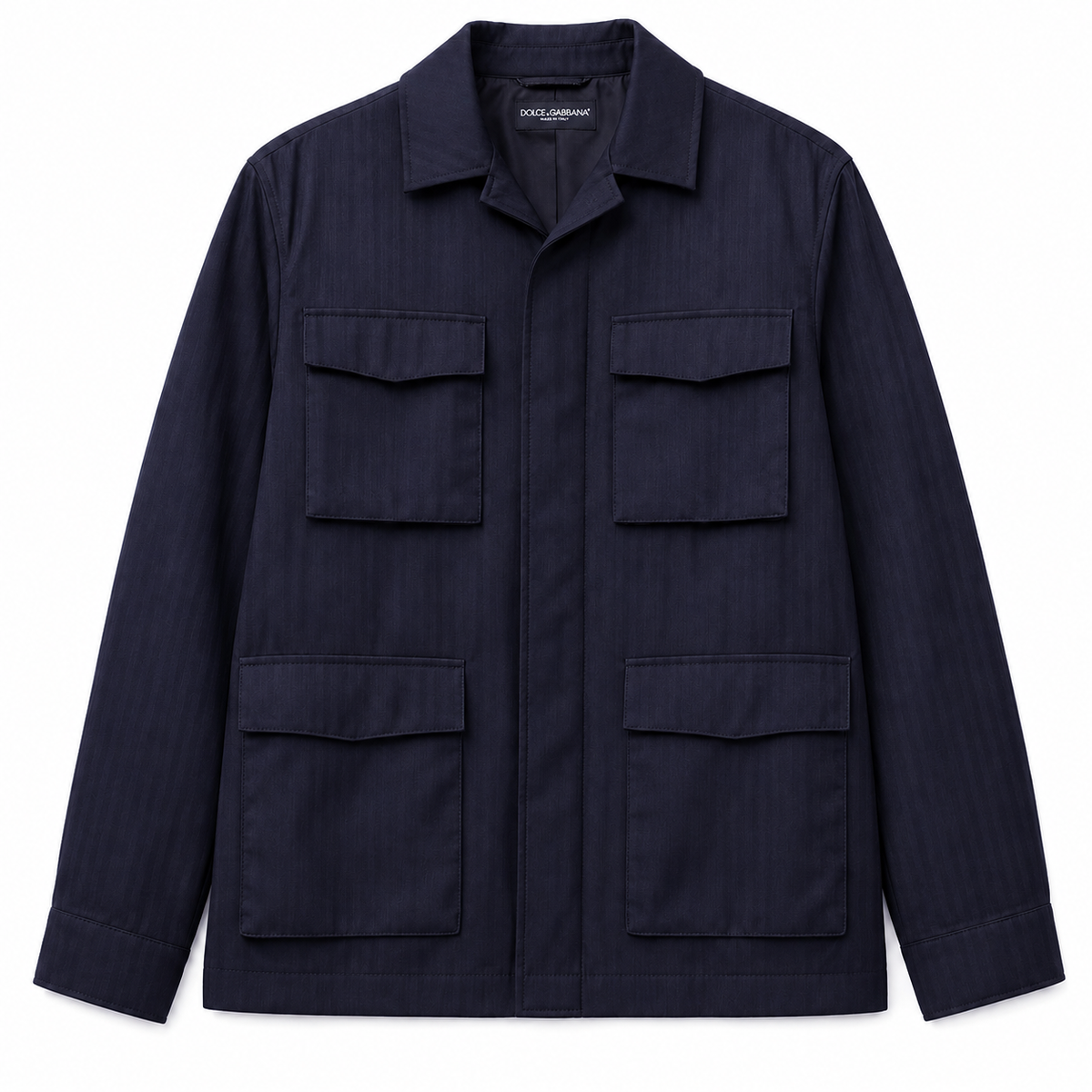 Dolce & Gabbana Man Jacket Very Dark Blue