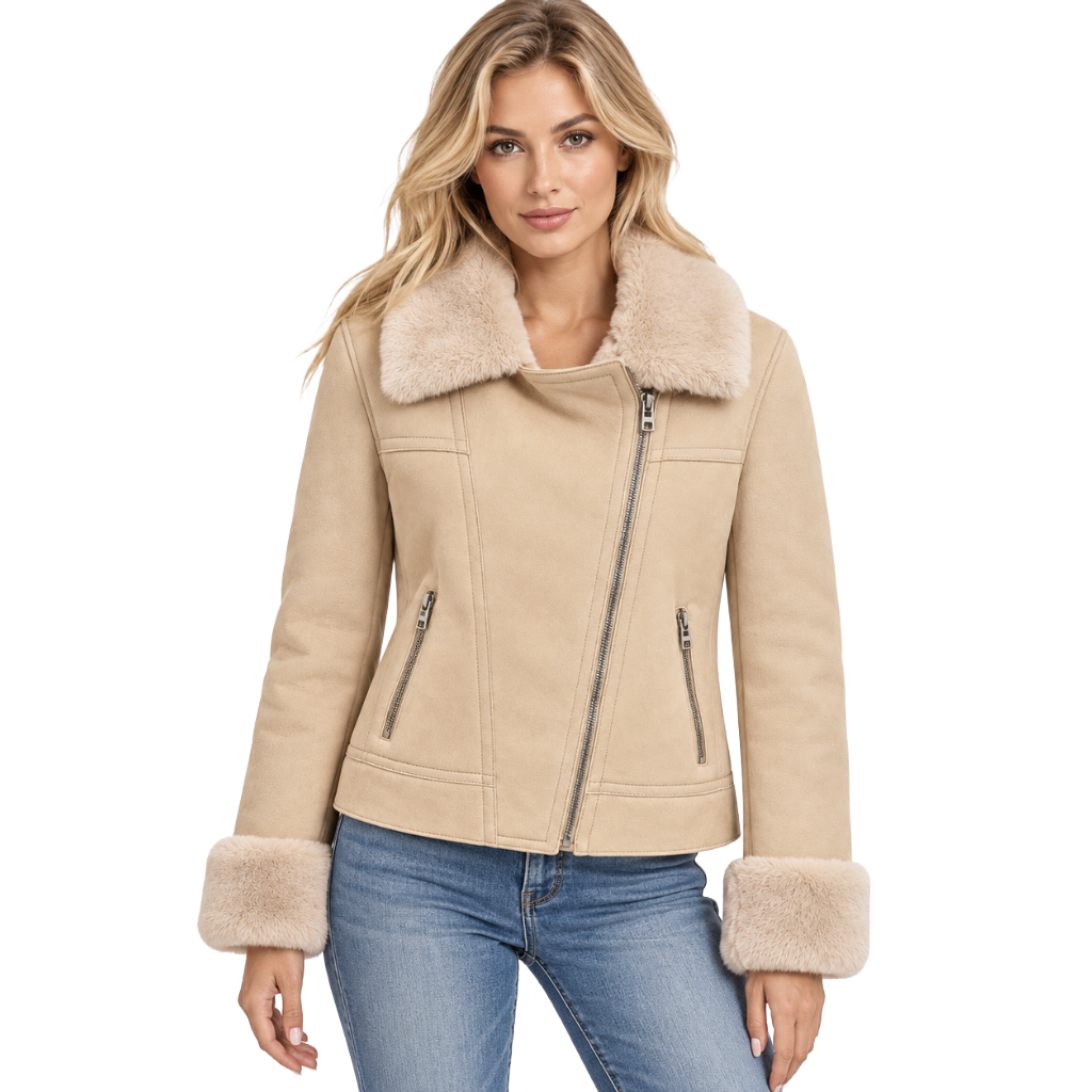 Dolce & Gabbana Woman Jacket Pelliccia Beige