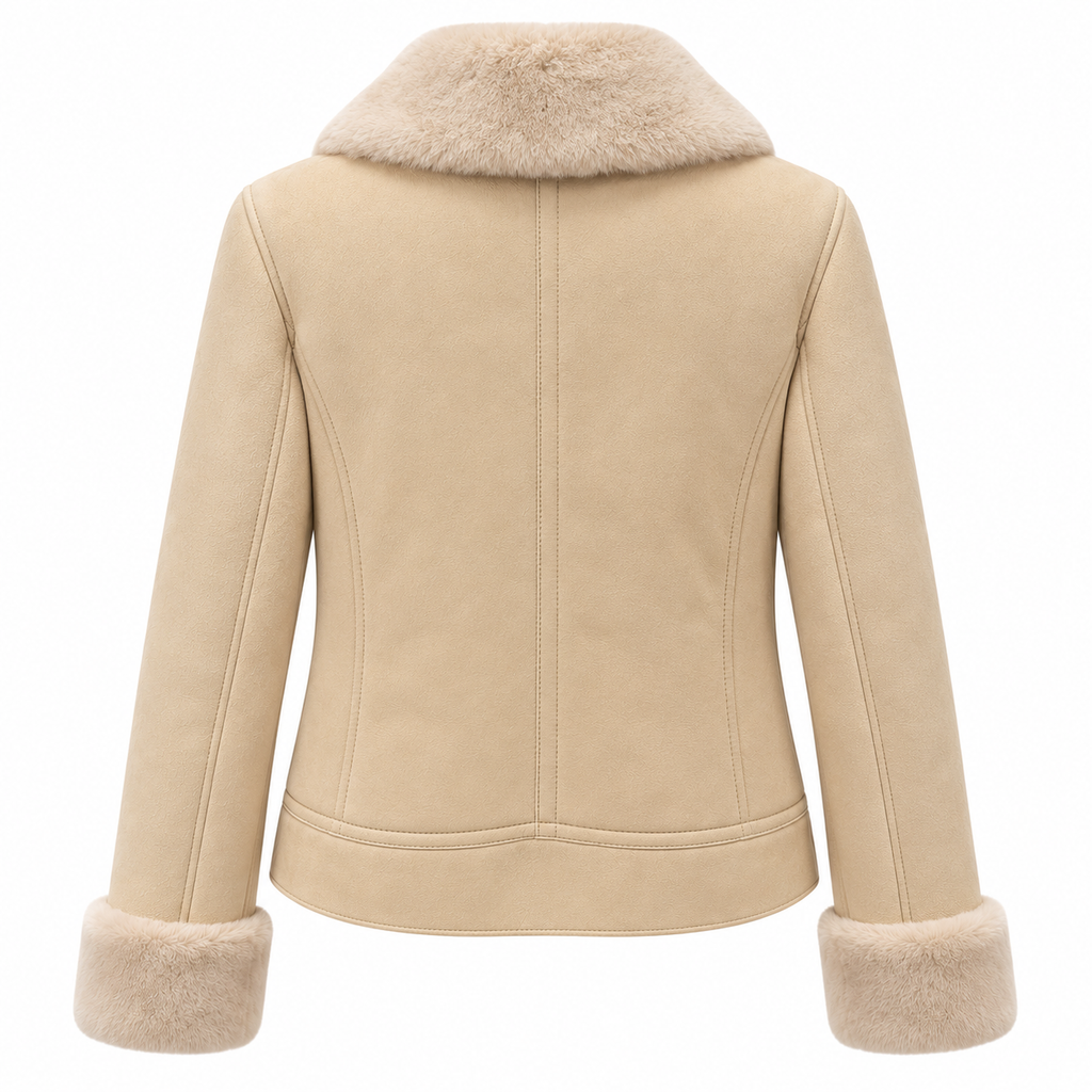 Dolce & Gabbana Woman Jacket Pelliccia Beige