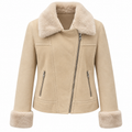 Dolce & Gabbana Woman Jacket Pelliccia Beige