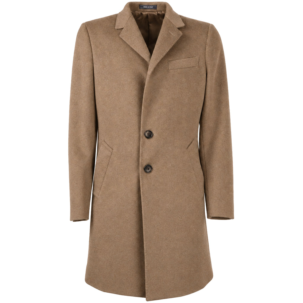 Loro Piana Fabric Man Coat Cammello Camel