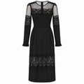 Dolce & Gabbana Woman Dress Long Lace Black