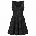 Dolce & Gabbana Woman Dress Short Ricamato Black