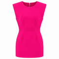 Dolce & Gabbana Woman Sheath Dress Sleeveless Fuchsia