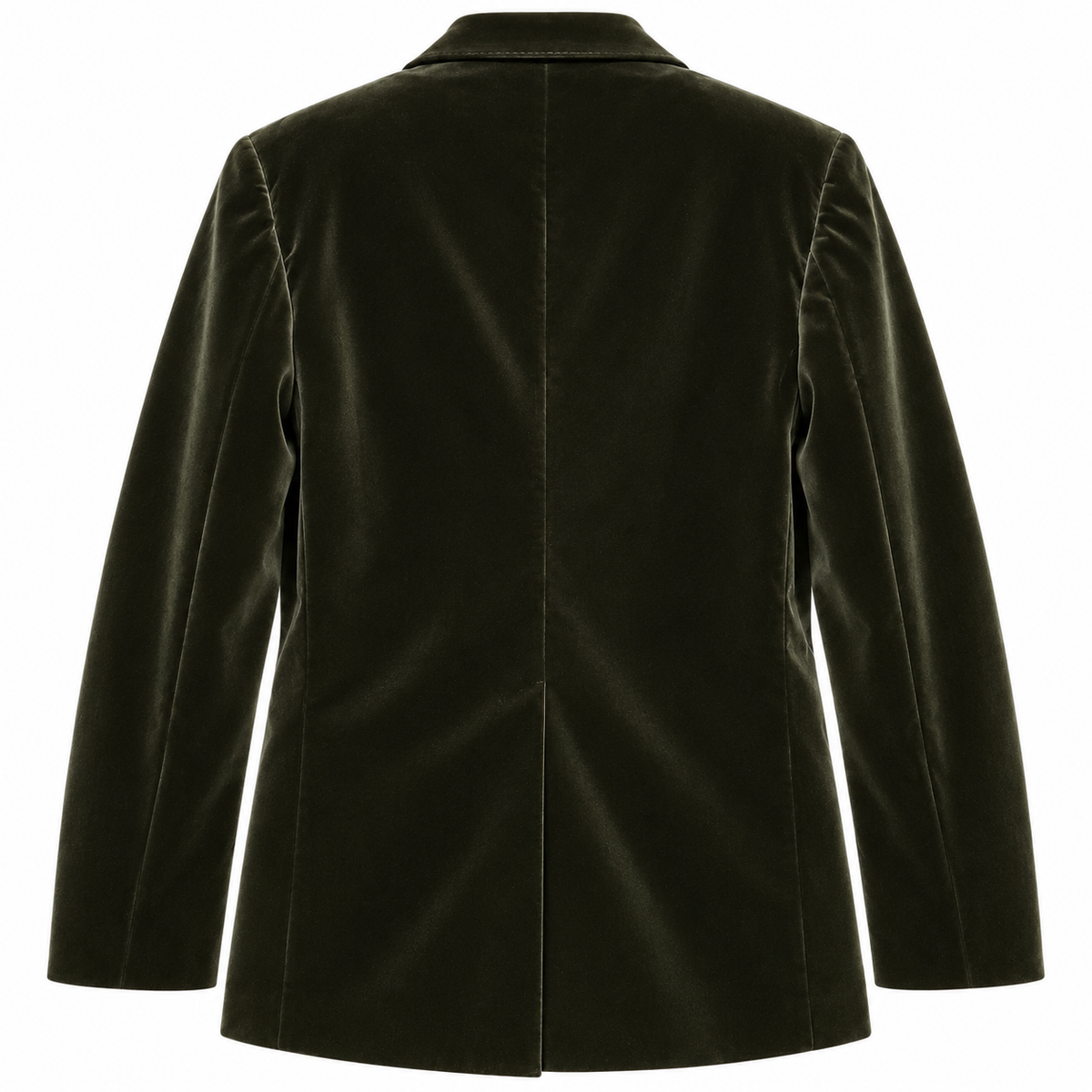 Dolce & Gabbana Man Jacket Double-Breasted Velvet Green