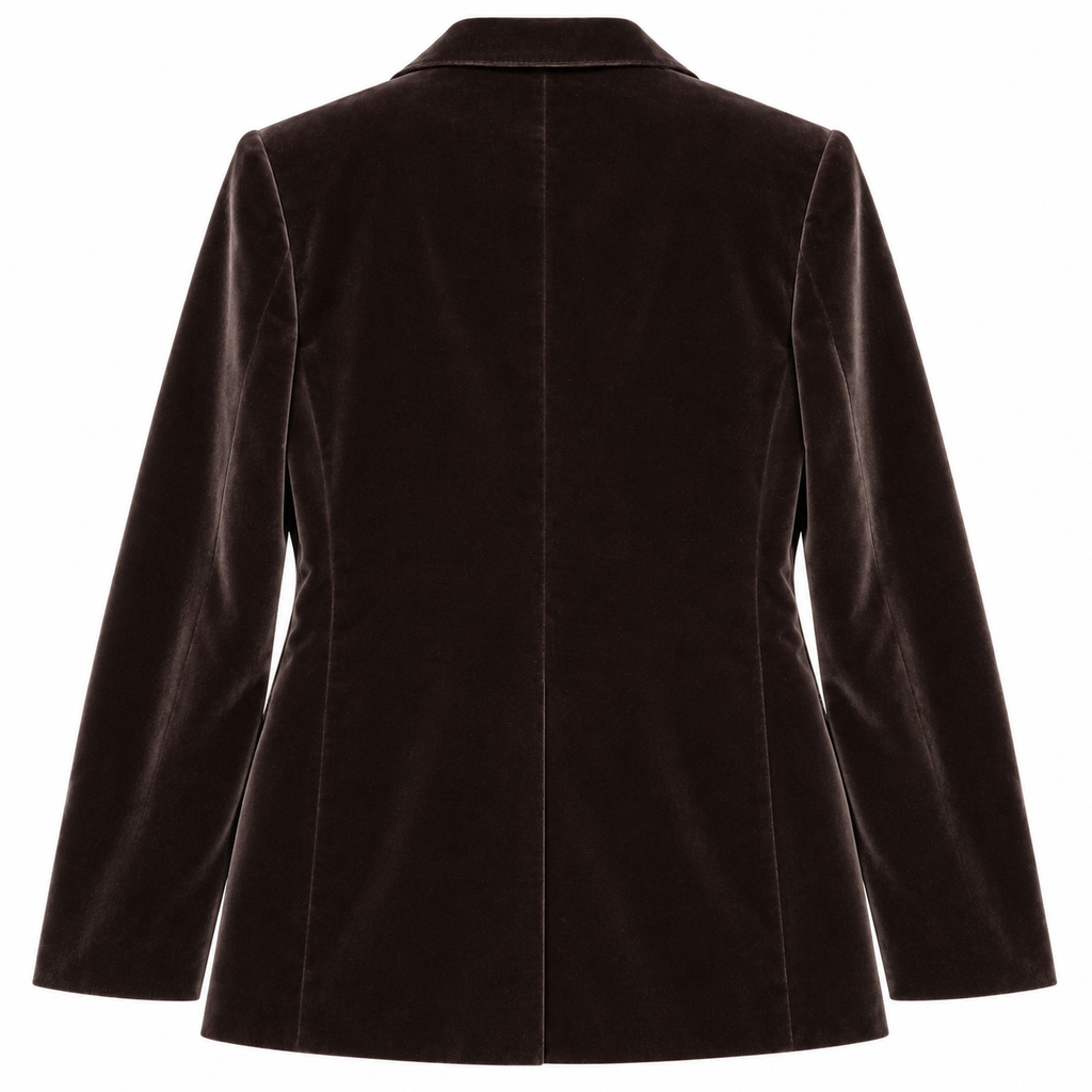 Dolce & Gabbana Man Jacket Velvet Brown