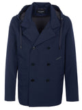 Dolce & Gabbana Man Jacket Double Face Navy Blue