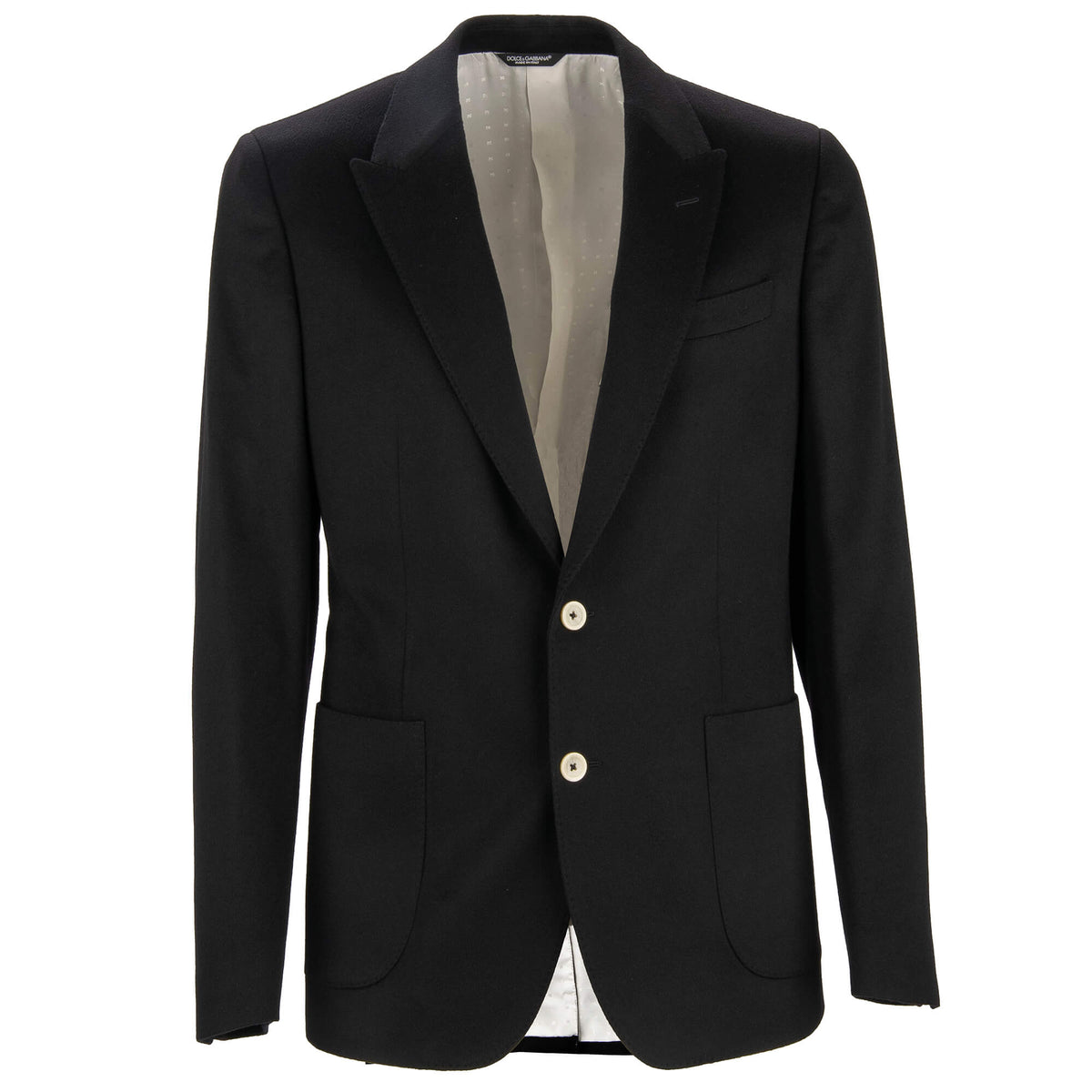 Dolce & Gabbana Man Jacket Wool Black
