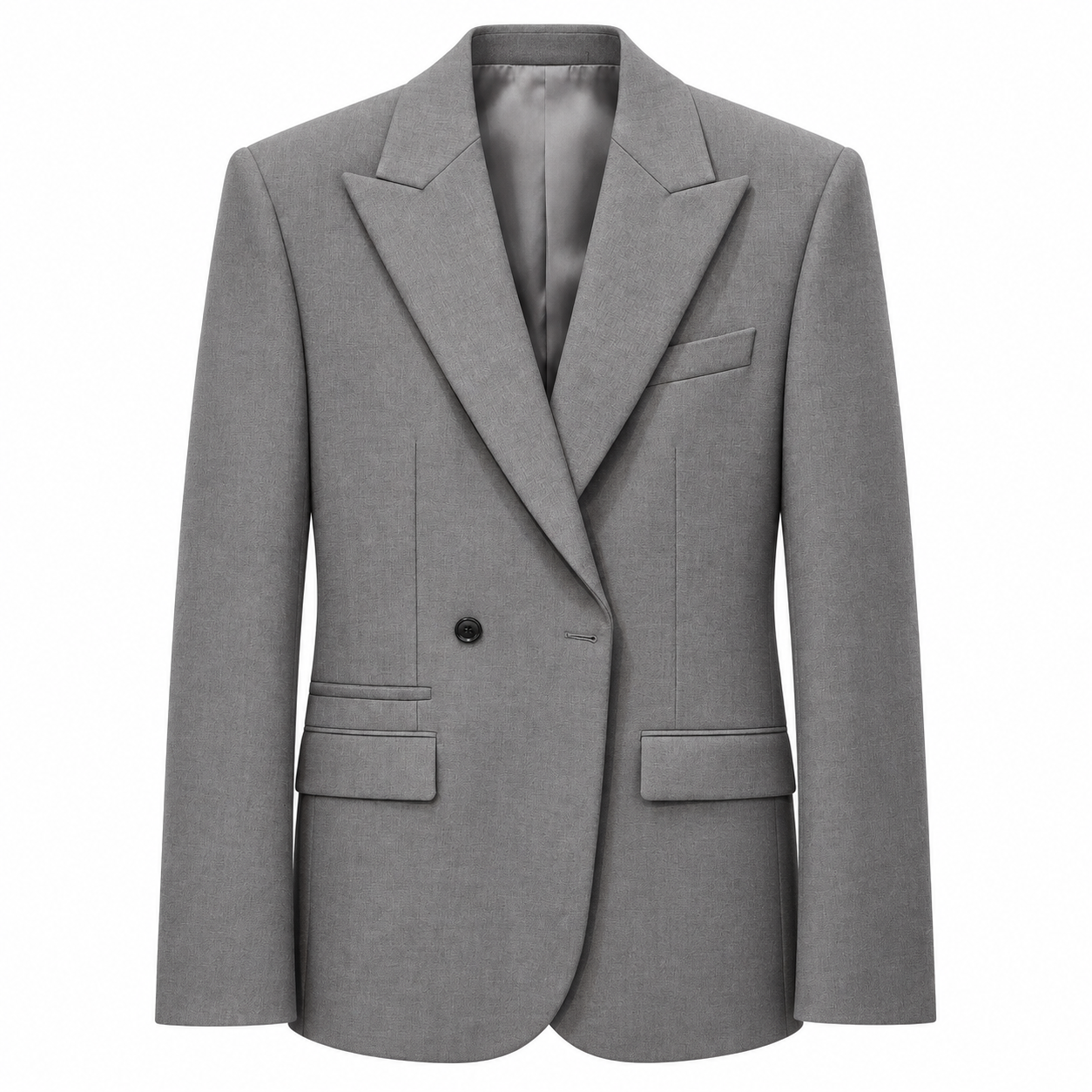 Dolce & Gabbana Man Jacket Double-Breasted Grey