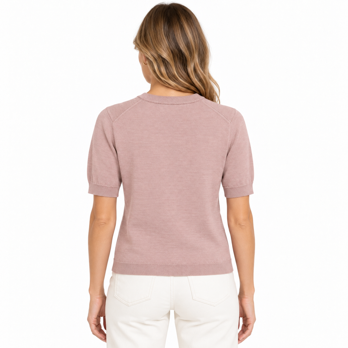 anna molinari Woman T-Shirt Crew Neck Pink