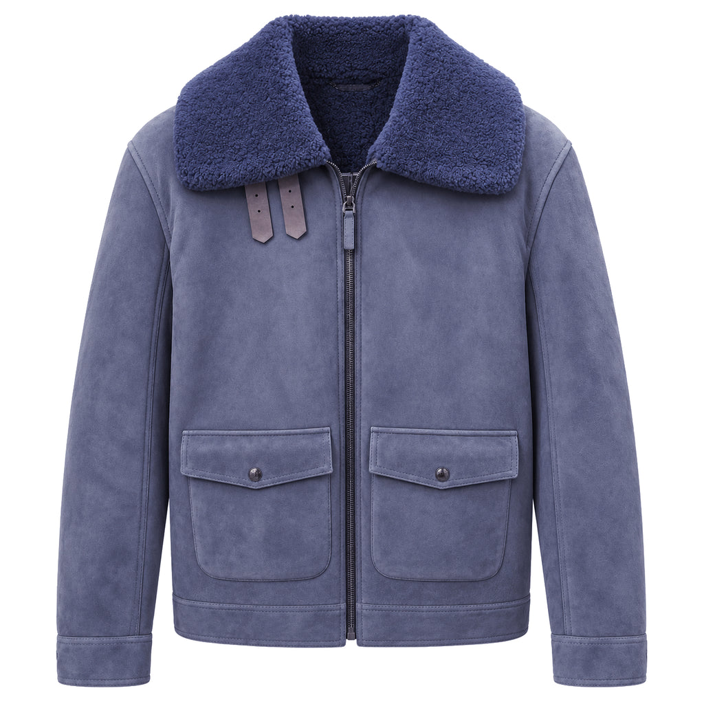 Dolce & Gabbana Man Jacket Montone Blue