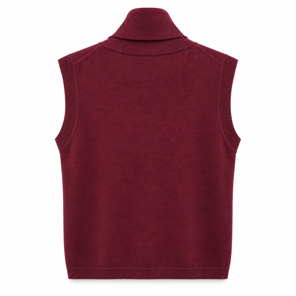 anna molinari Woman Turtleneck Sleeveless Red
