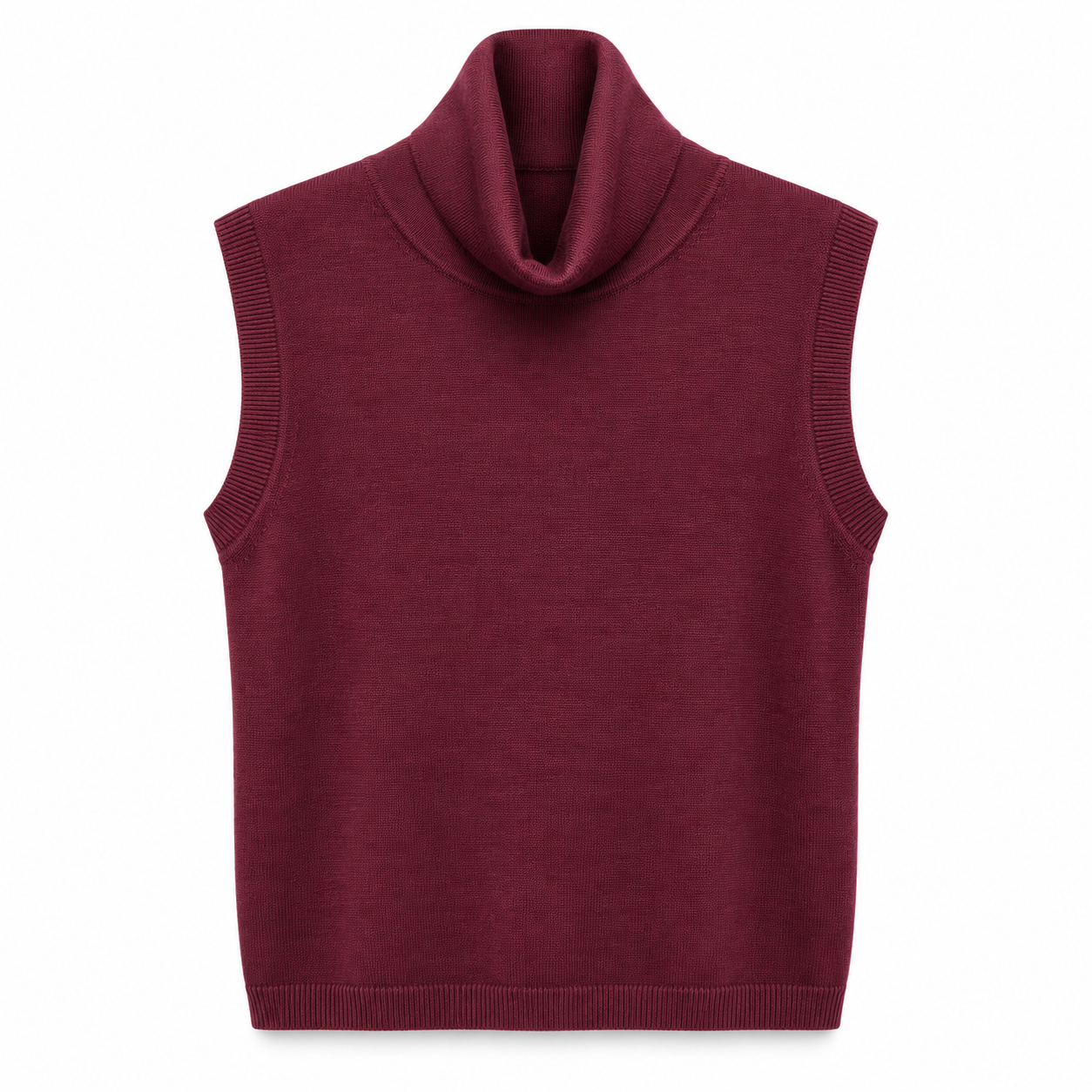 anna molinari Woman Turtleneck Sleeveless Red