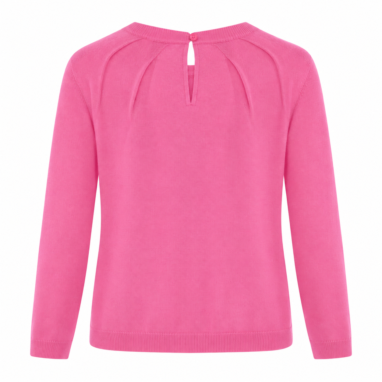 anna molinari Woman Knit Crew Neck Embroidered Pink
