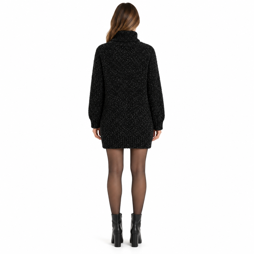 anna molinari Woman Cardigan Buclè Long Black