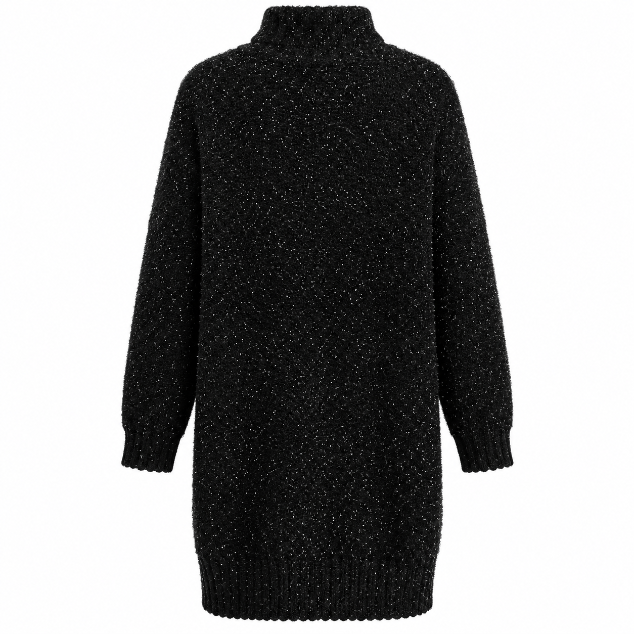 anna molinari Woman Cardigan Buclè Long Black