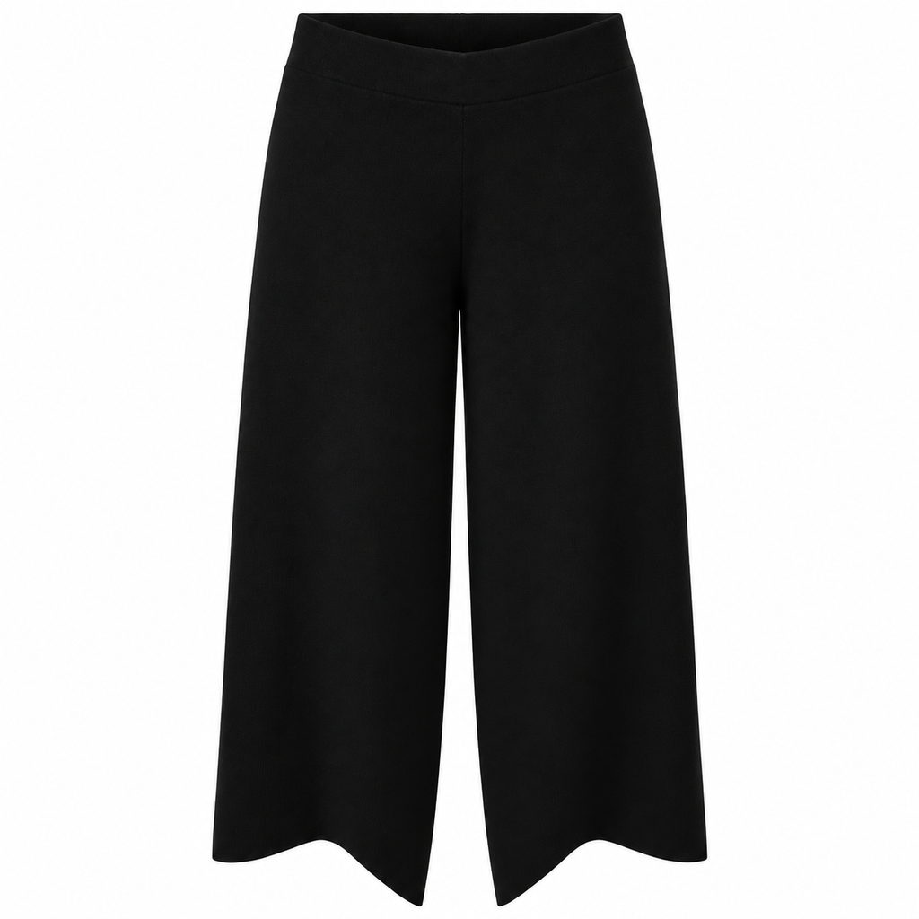 anna molinari Woman Trousers Dritto Punto Black