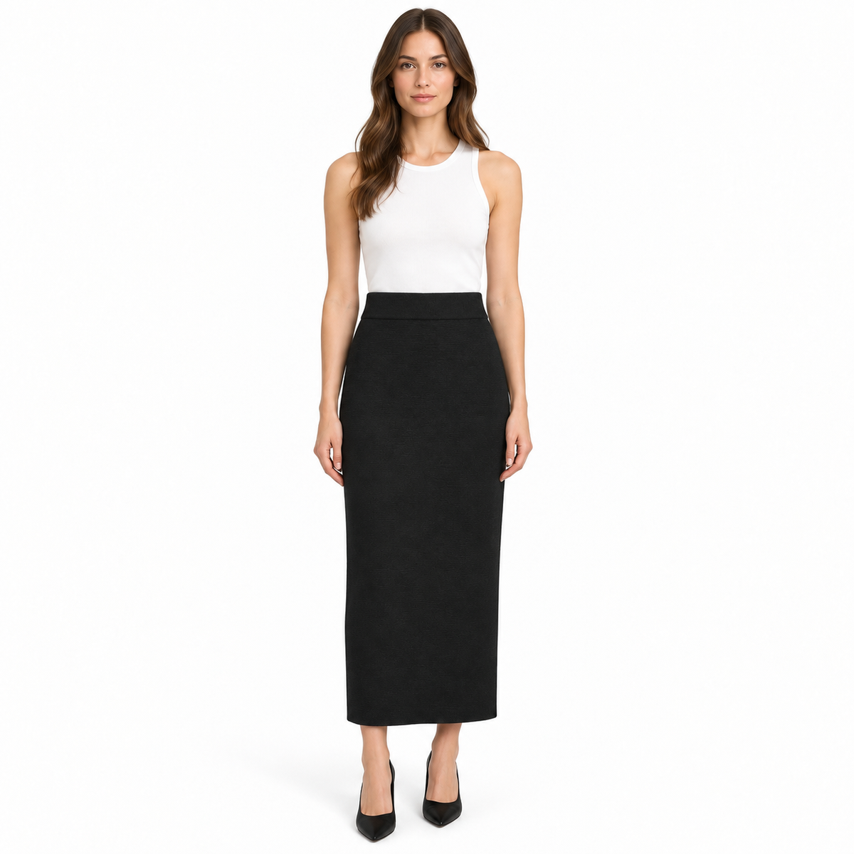 anna molinari Woman Skirt Longuette Black