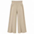 anna molinari Woman Trousers Wide Leg Beige