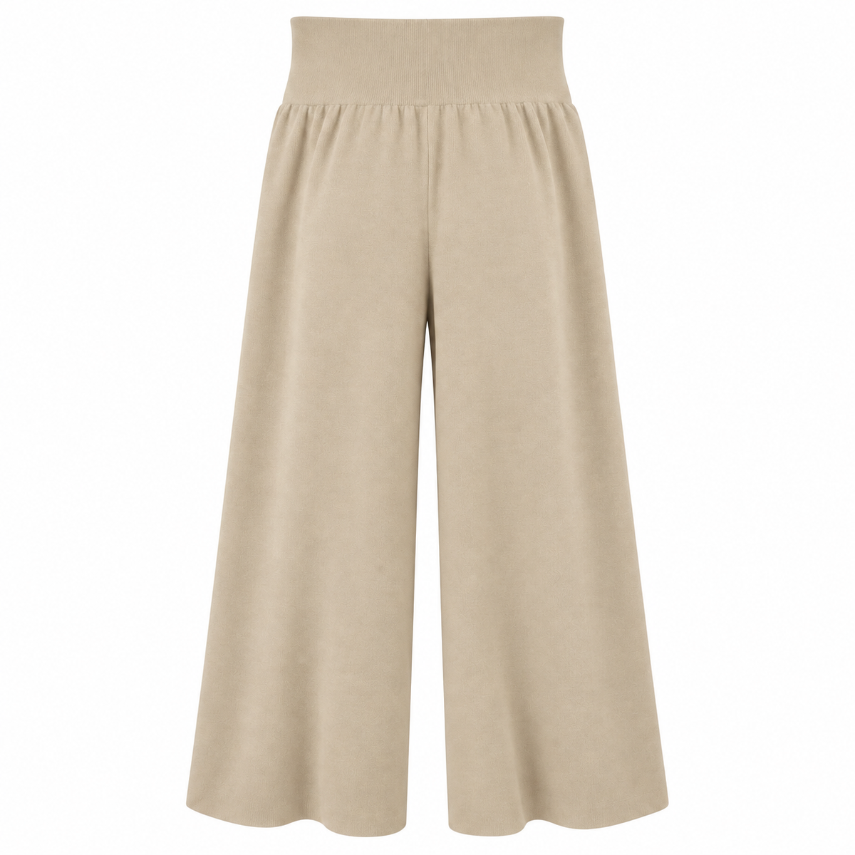 anna molinari Woman Trousers Wide Leg Beige